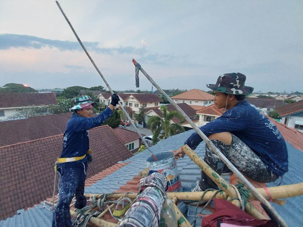 ฝ้าเพดานถล่ม-ทรุดตัว